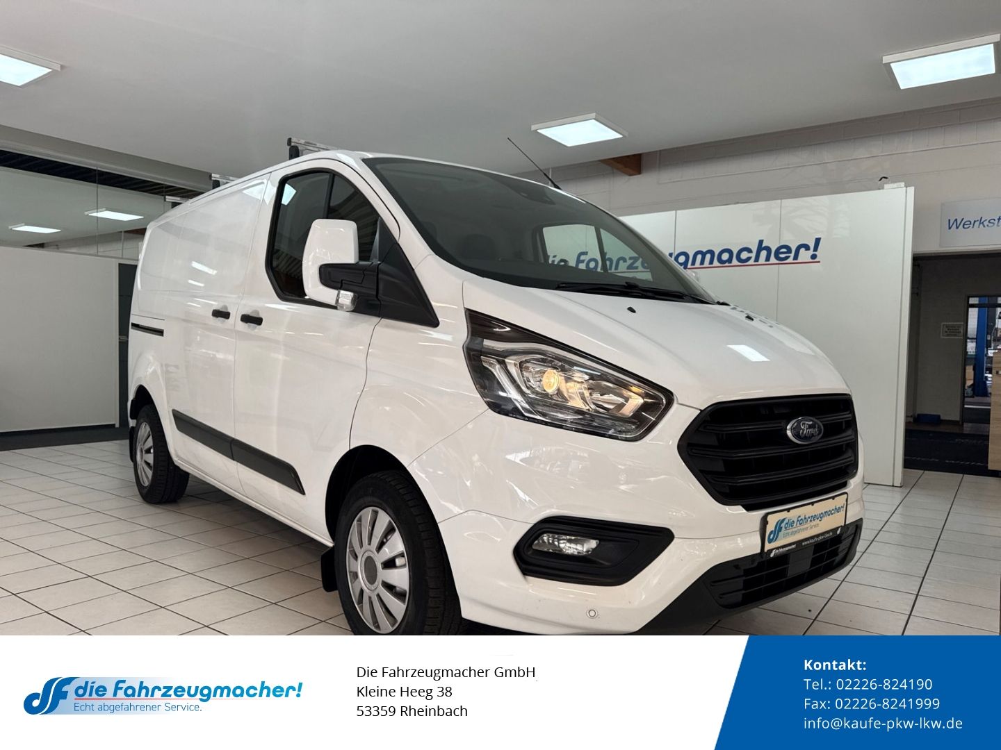 Fahrzeugabbildung Ford Transit Custom Kasten 300 L1 Trend Notbremsass.
