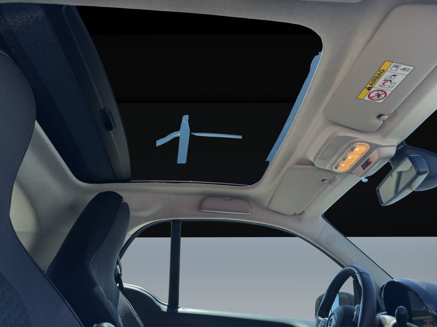 Fahrzeugabbildung Smart fortwo coupe electric drive EQ Panorama Soundsys