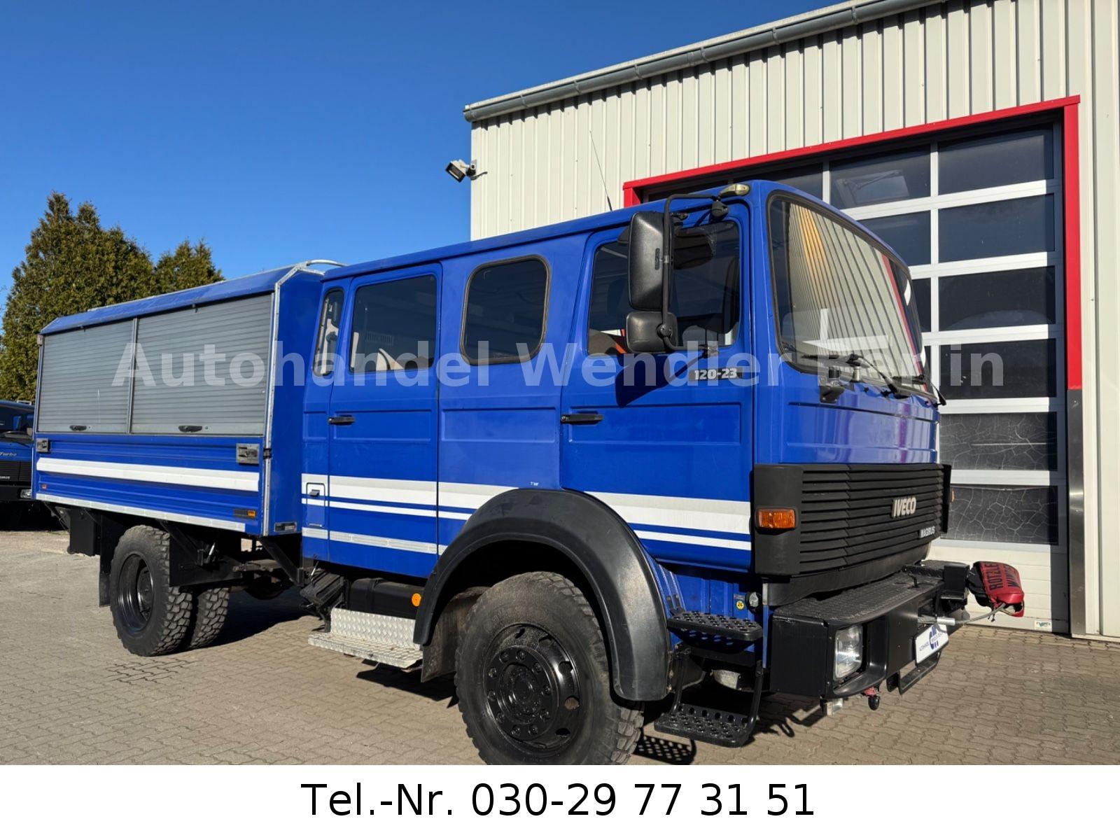 Iveco 120-23 AW V8 4x4 Rotzler Winde TÜV neu  H-Gutach