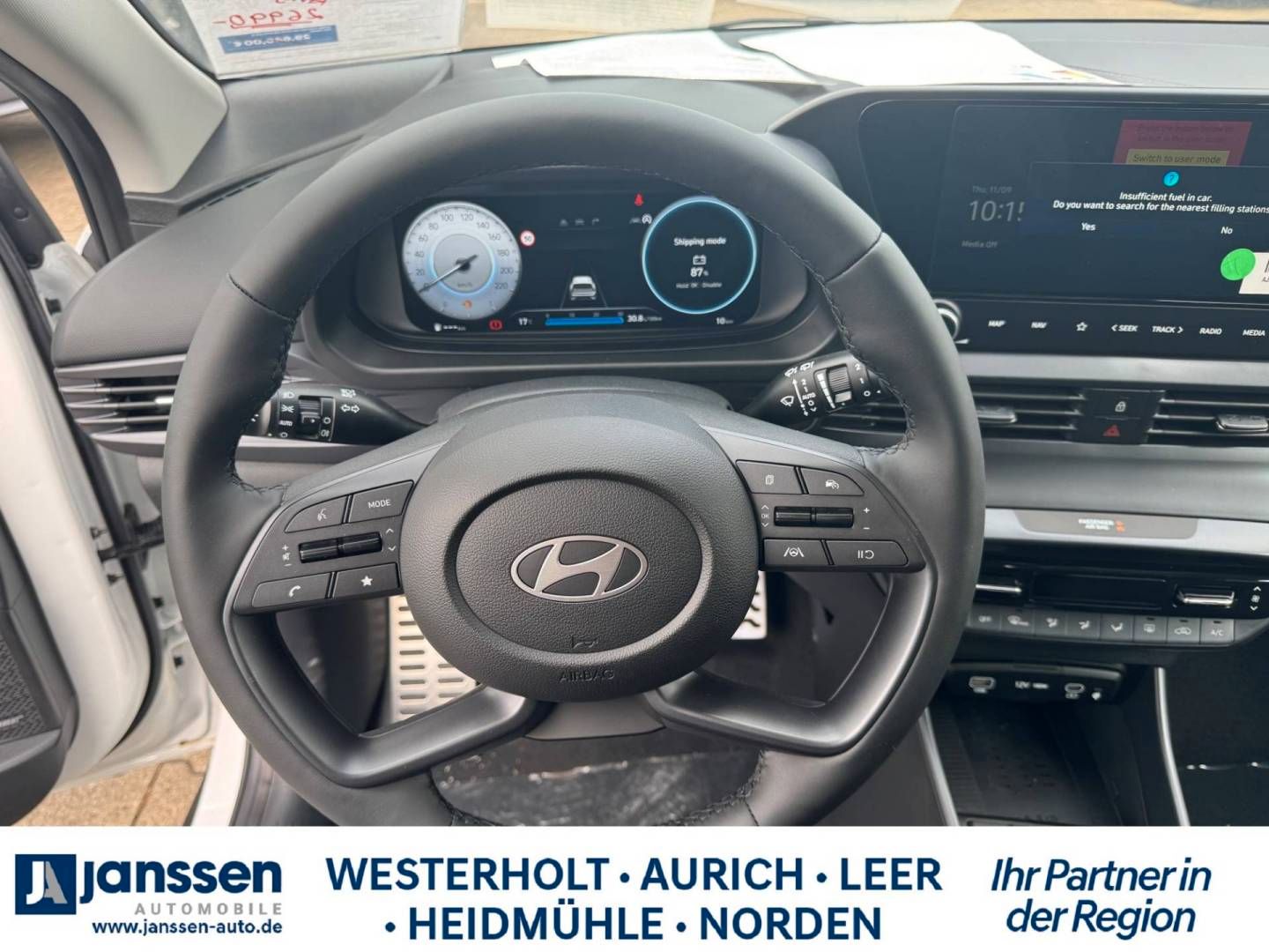 Fahrzeugabbildung Hyundai BAYON Prime, PDC vor./hin.,Klima, Rückfahrkamera