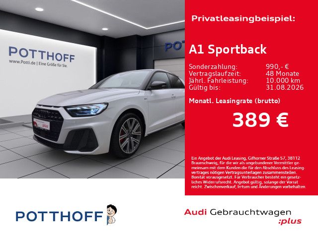 Abbildung Leasingangebot Audi A1 Sportback 40 TFSI S LINE NAVI+ KAMERA SITZHZG