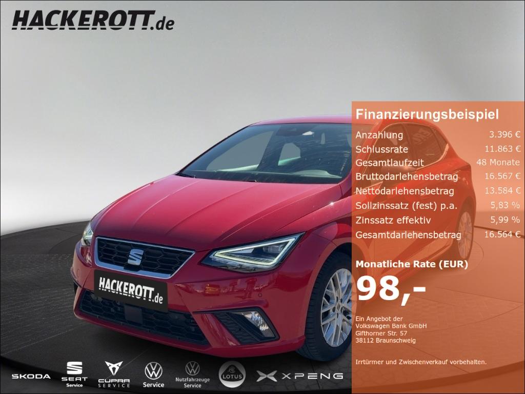 Seat Ibiza FR 1.0 TSI PDC v+h Navi Tempom. Klimaa.