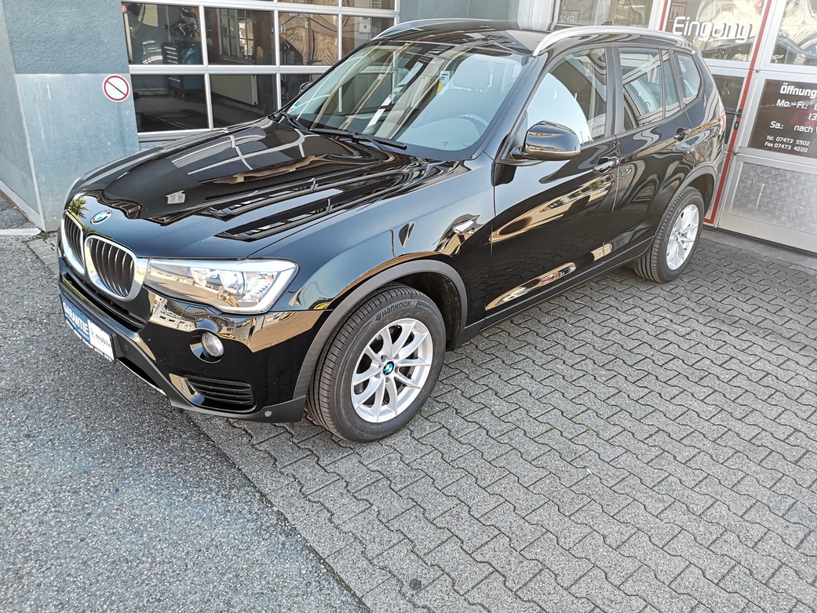 BMW X3 xDrive 1.HAND NAVI AHK Schwenkbar Neue Reifen