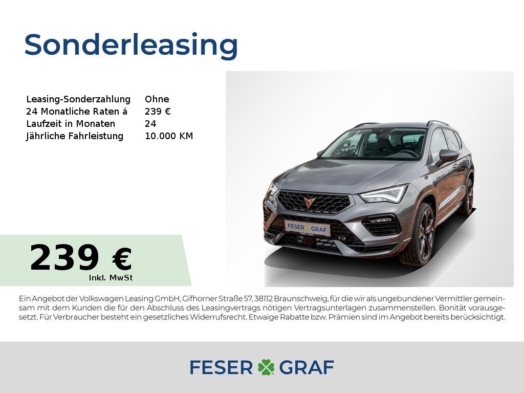Cupra Ateca 1.5TSI DSG AHK/LED/GRA/CLIMA/RÜCKF