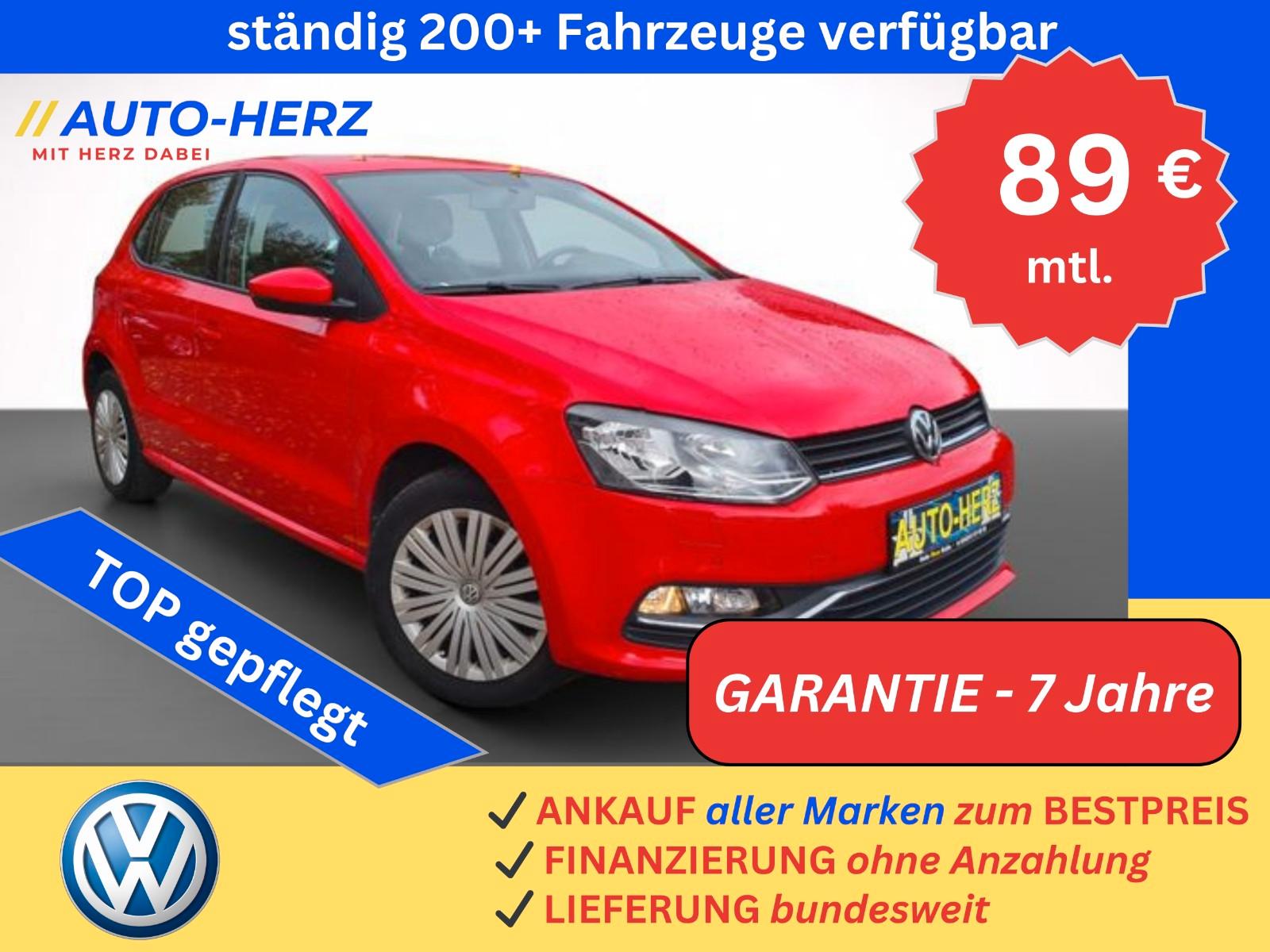 Volkswagen Polo Comfortline 5-Trg+KLIMA+SITZHEIZNG+PDC+NAVI