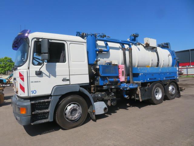 MAN FE 26.360 6x2Müller Saug-Druck Spüllwagen 14500L