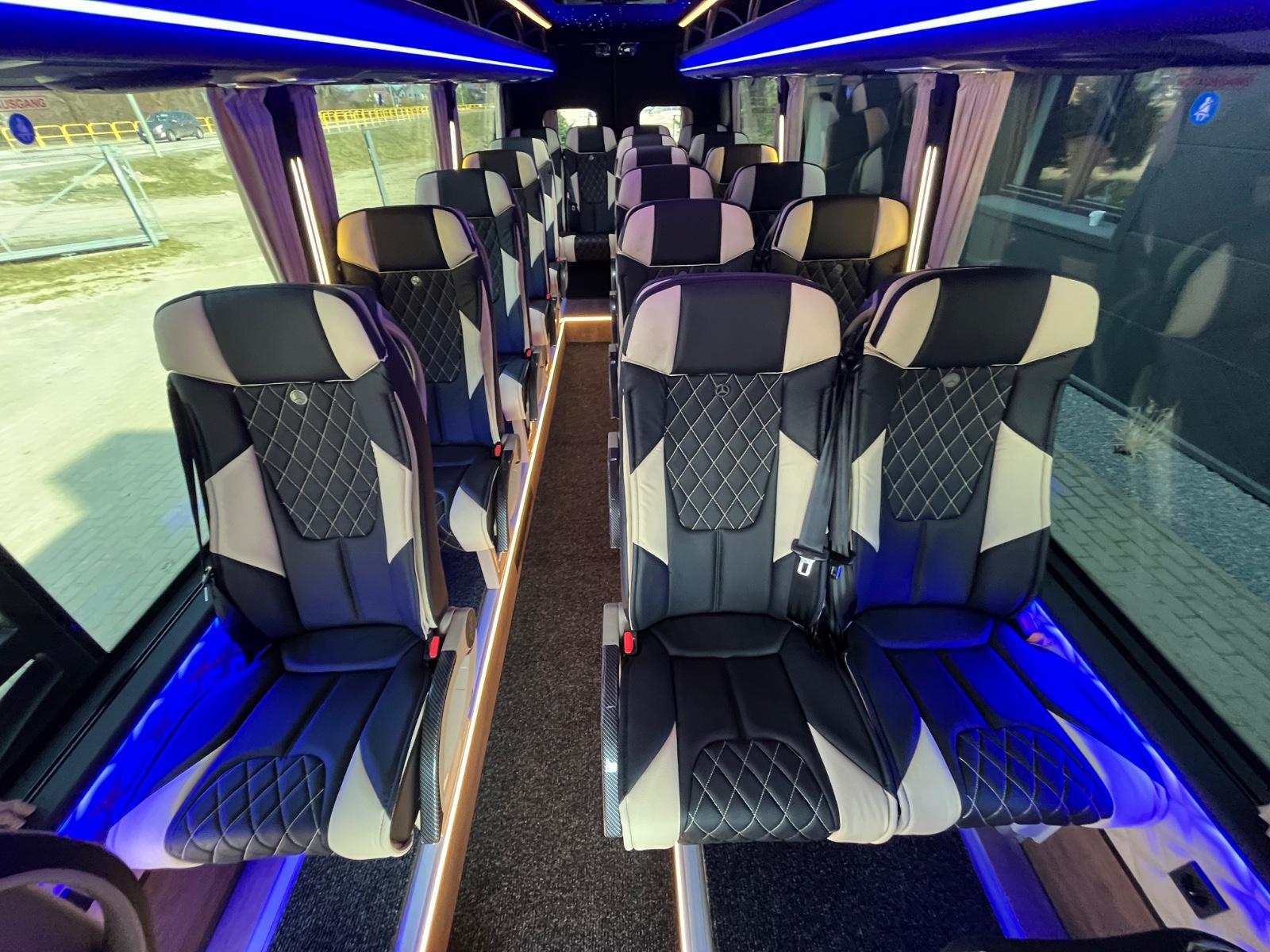 Mercedes-Benz Sprinter 519 Luxury Bus / 19+1+1 / Panorama XL