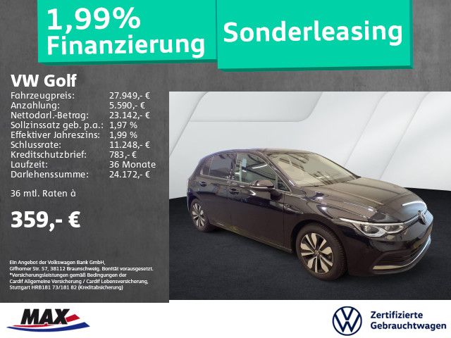 Volkswagen Golf VIII 2.0 TDI DSG LIFE AHK+KAMERA+PANO+NAVI+