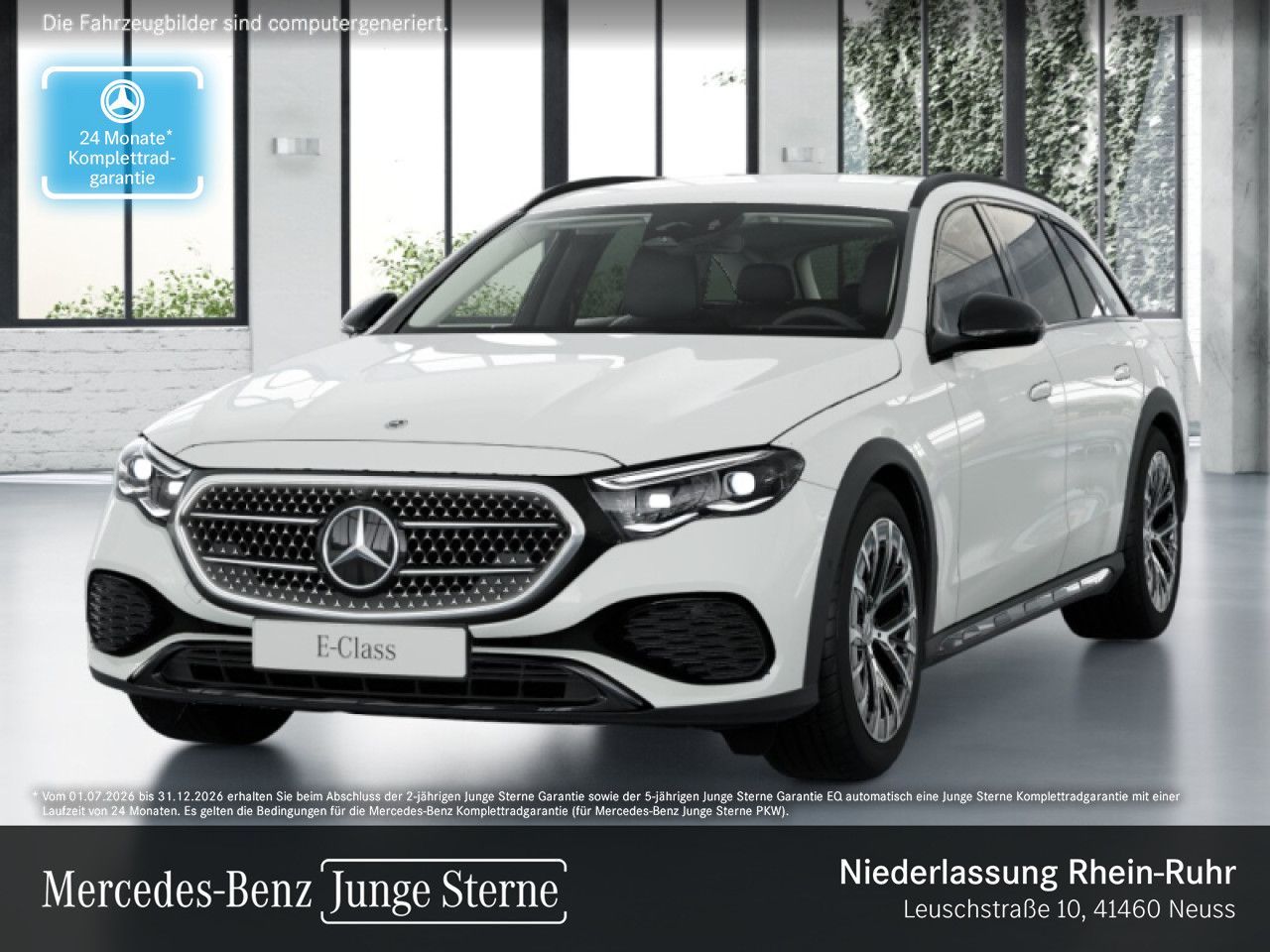 Mercedes-Benz E 300 T de 4M ALL TERRAIN/ADV.+/BURM/AHK/NIGHT