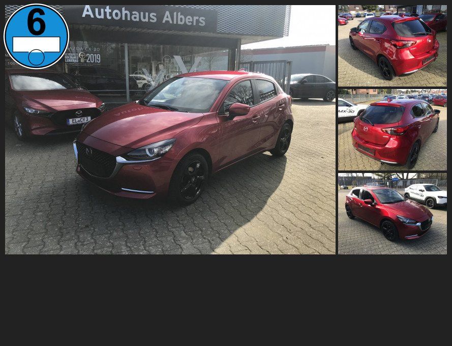 Mazda 2 SKYACTIV-G115 Sports-line, NAVI, 360° Kamera,