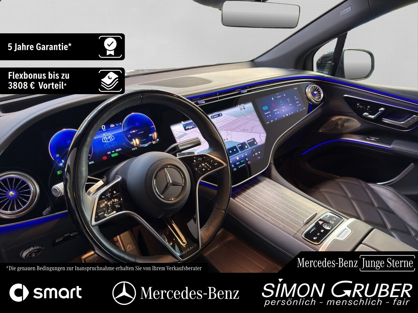 Fahrzeugabbildung Mercedes-Benz EQS 680 SUV Maybach Night Series First Class