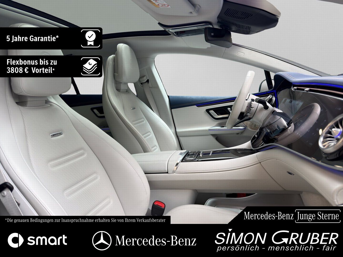 Fahrzeugabbildung Mercedes-Benz EQE 43 4M AMG Massage Sitzklima Pano AHK Mod 25