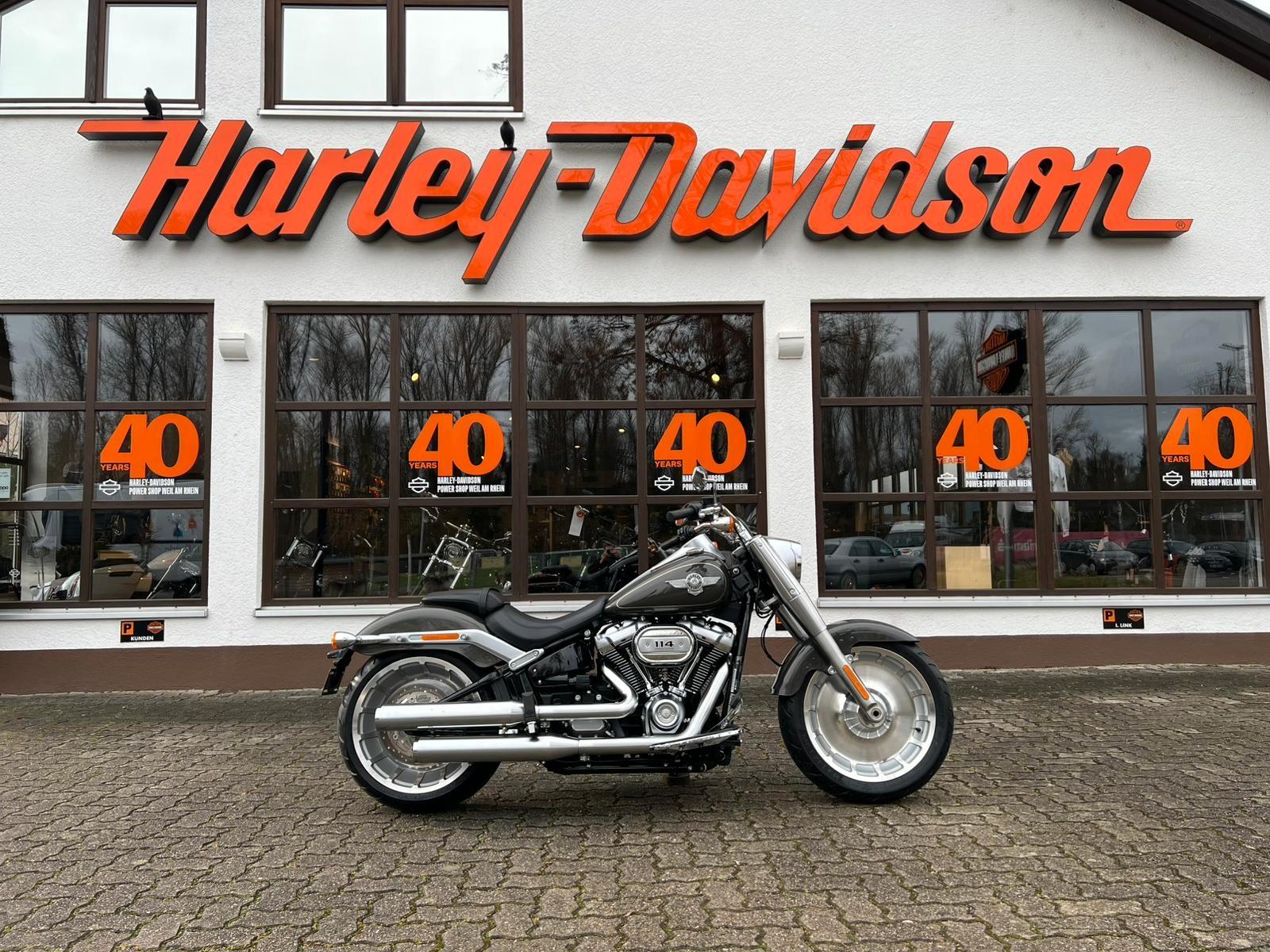 Harley-Davidson Softail Fat Boy 114 + Koffer