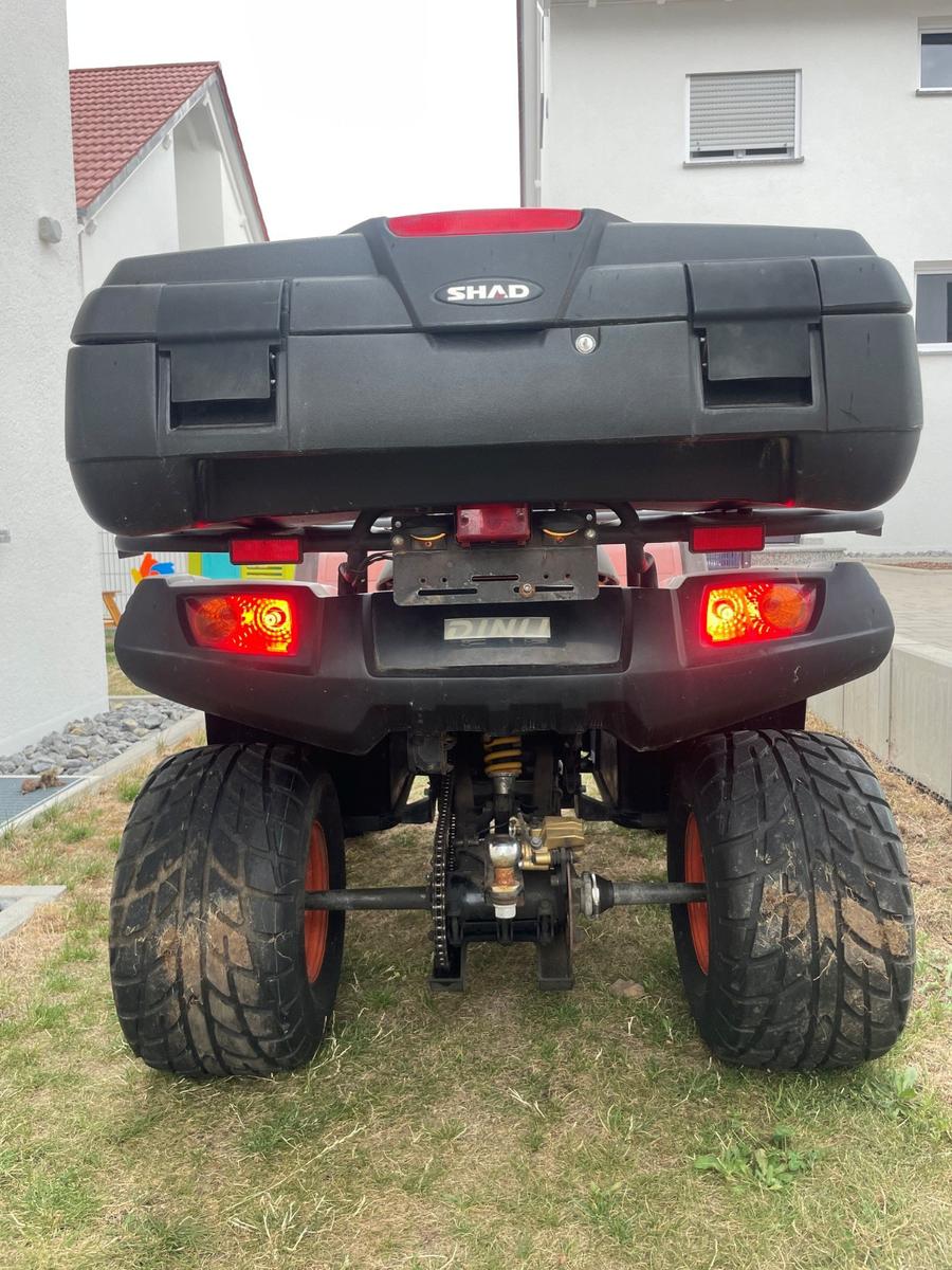 Dinli  2015 — engine 448 cm³, 49 HP (36kW)