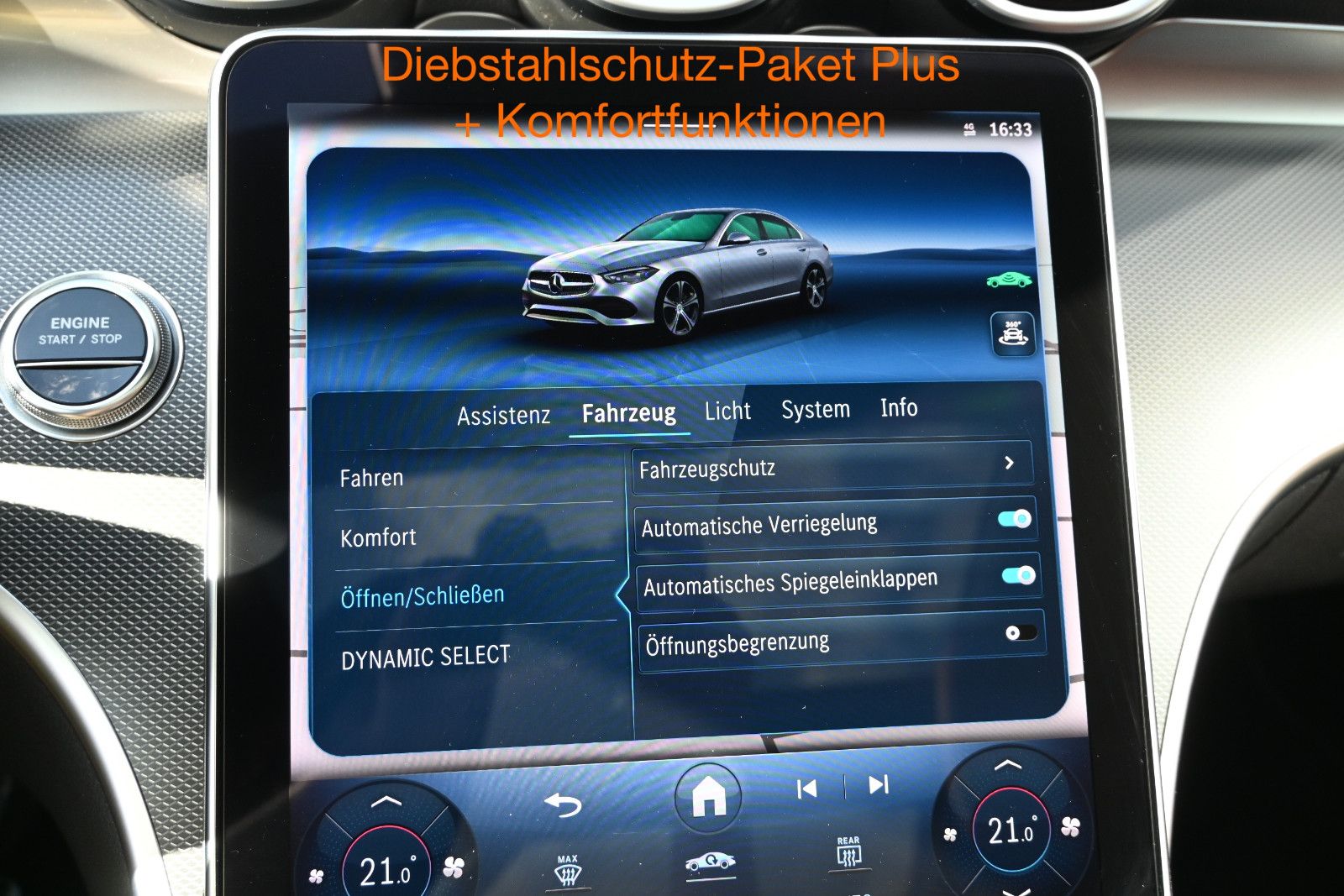 Fahrzeugabbildung Mercedes-Benz C 400 e 4M. NIGHT °ACC°AHK°HUD°MEMO°PANO°SITZKLI