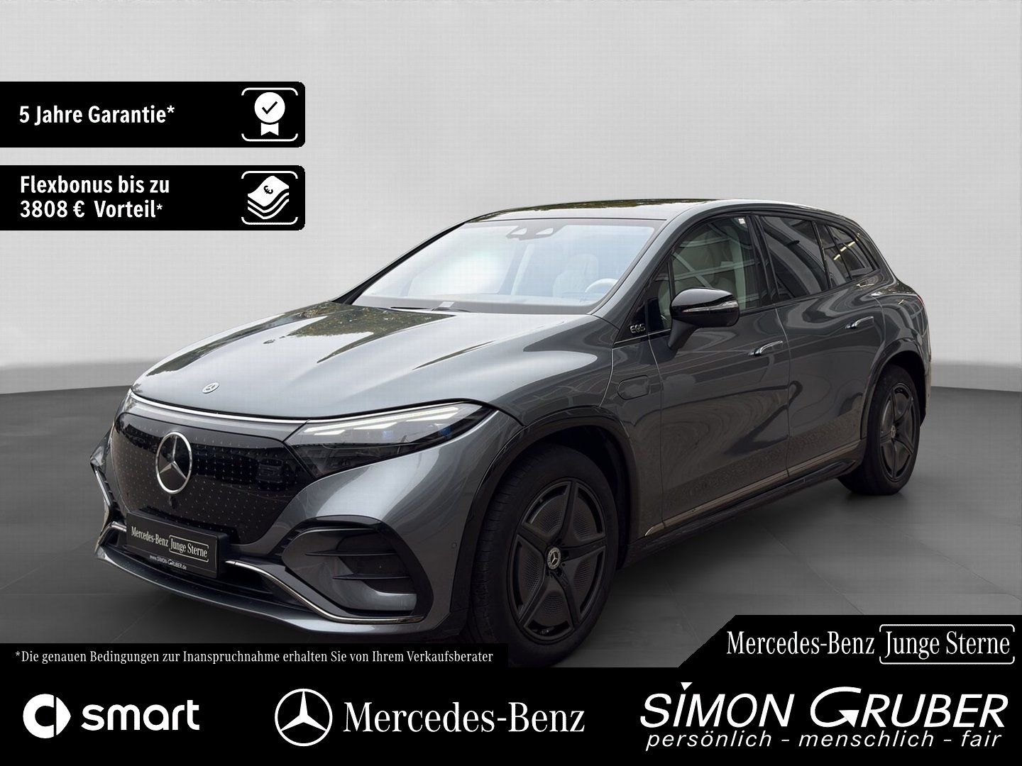 Fahrzeugabbildung Mercedes-Benz EQS 450 4M SUV AMG Pano FOND Burme HUD DigiL AHK