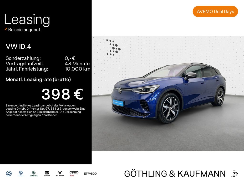 ID.4 GTX 4M Wärmepumpe*Sportpaket*HUD*H&K*Komfor