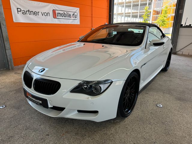 BMW M6 Cabrio V10 Leder Merino Deutsch Unfallfrei