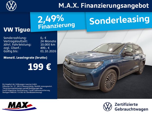 Volkswagen Tiguan 1.5 eTSI LIFE GOAL DSG LED+KAMERA+AHK+ACC