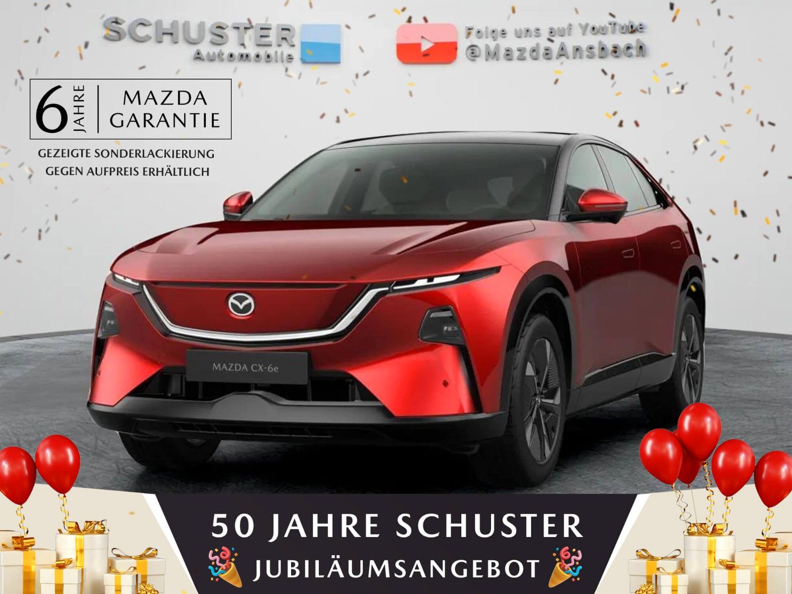 Mazda CX-6e Takumi LED/PANO/360°-KAMERA/LEDER/Head-Up