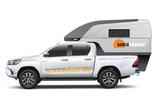 Toyota 4x4 Toyota Hilux mit abnehmbarer Wohnkabine  - Wohnmobil Pickup