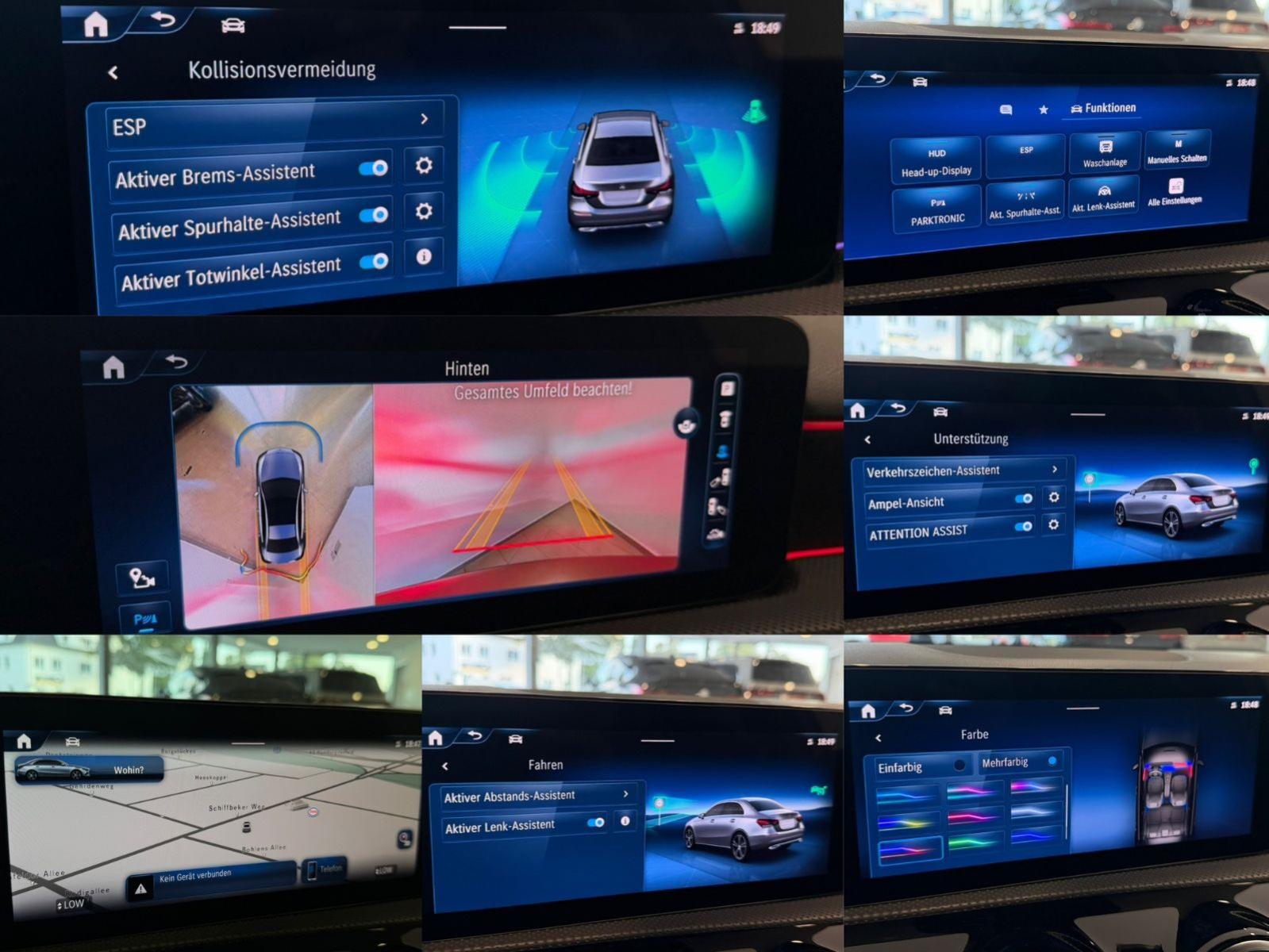 Mercedes-Benz A-Class Lim. Mild-Hybrid AMG-Line PANO MBUX 360°, миниатюра 14