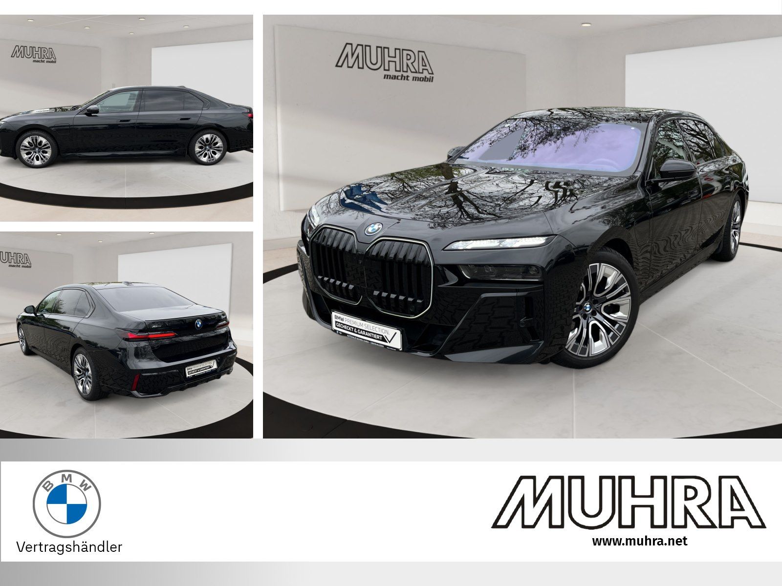 BMW 750e xDrive M Sport Pro 21" AHK Massage v/h Pano