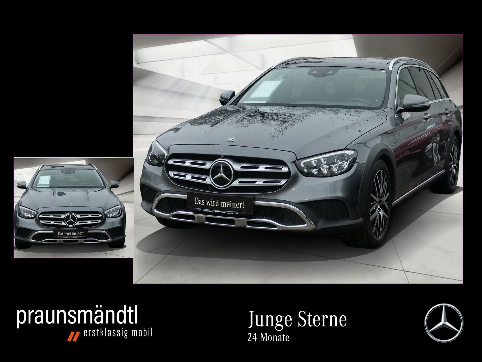MERCEDES-BENZ E 400 d 4M T All-Terrain Avantgarde+Pano+AHK+Hup