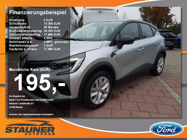 Renault Captur II 1.0 TCe 90 Evolution LED Navi Kamera