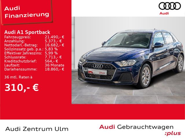 Audi A1 Sportback advanced 30 TFSI PDC SHZ