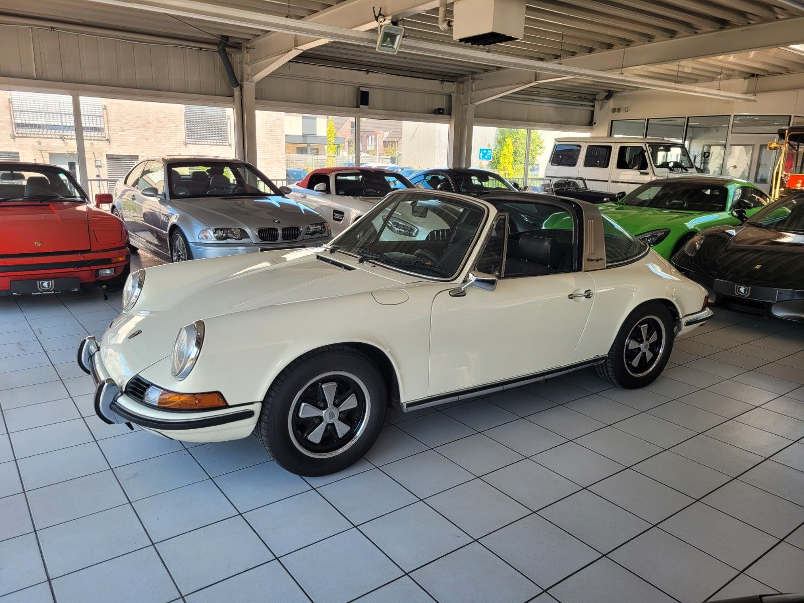 Fahrzeugabbildung Porsche 911 Targa "Ölklappe"/Matching/Original/Deutsch