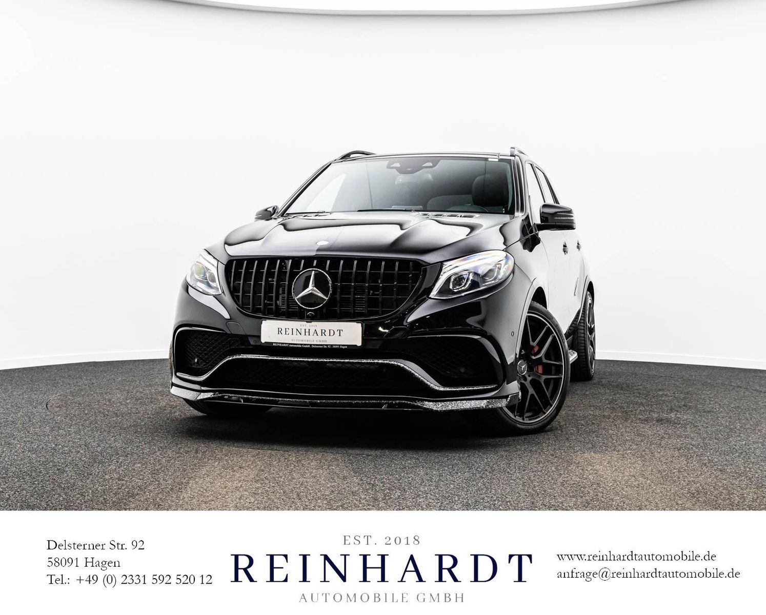 MERCEDES-BENZ GLE 63S AMG 4M ALL-BLACK 22Z/DISTRO+/PANO/CARBON