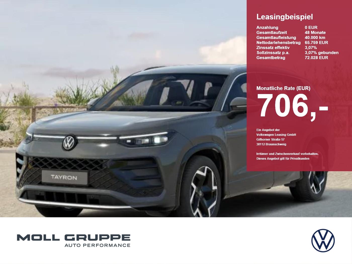 Volkswagen Tayron R-Line 1.5 l eHybrid (115 PS) DSG 360/ACC