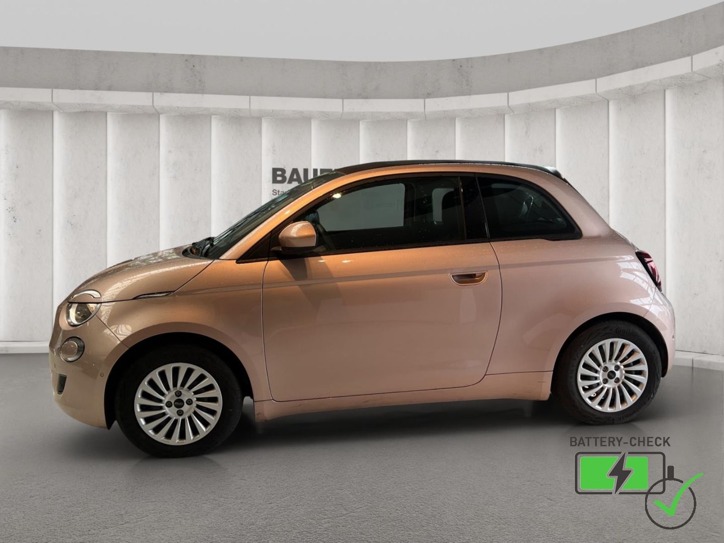 Fiat 500e Cabrio e Basis Memory Sitze Apple CarPlay A imagem 3