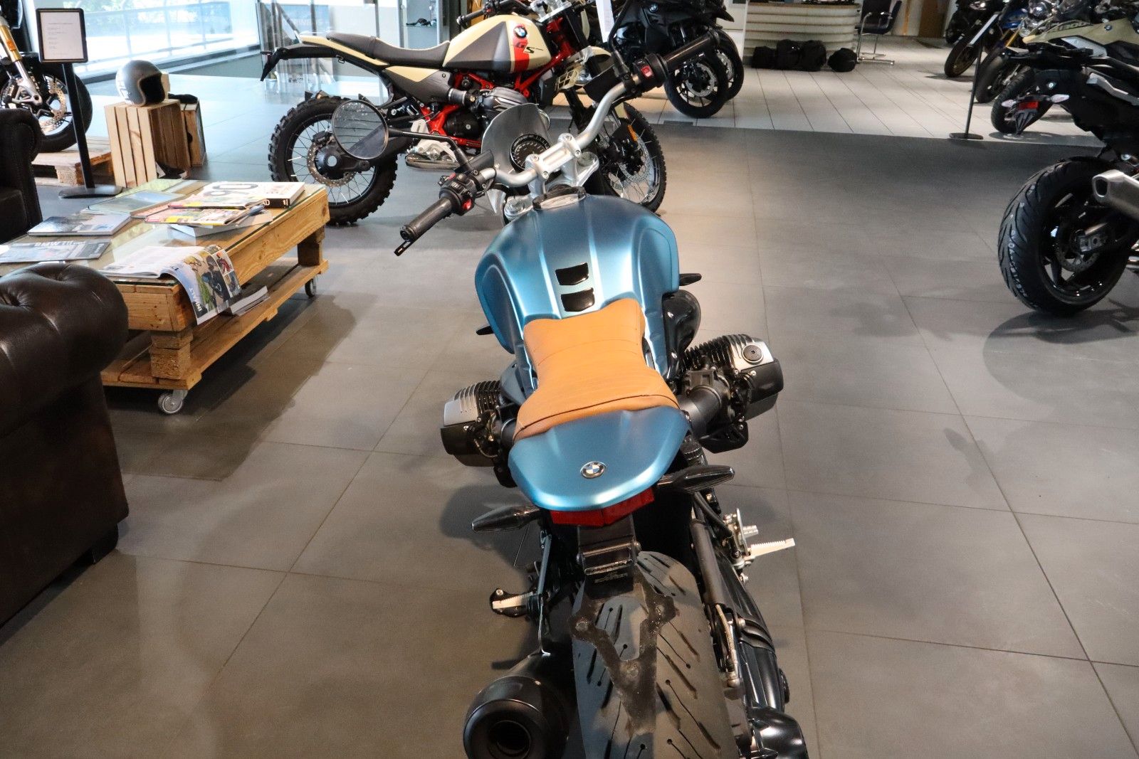 Fahrzeugabbildung BMW R nineT Pure mit Heckumbau