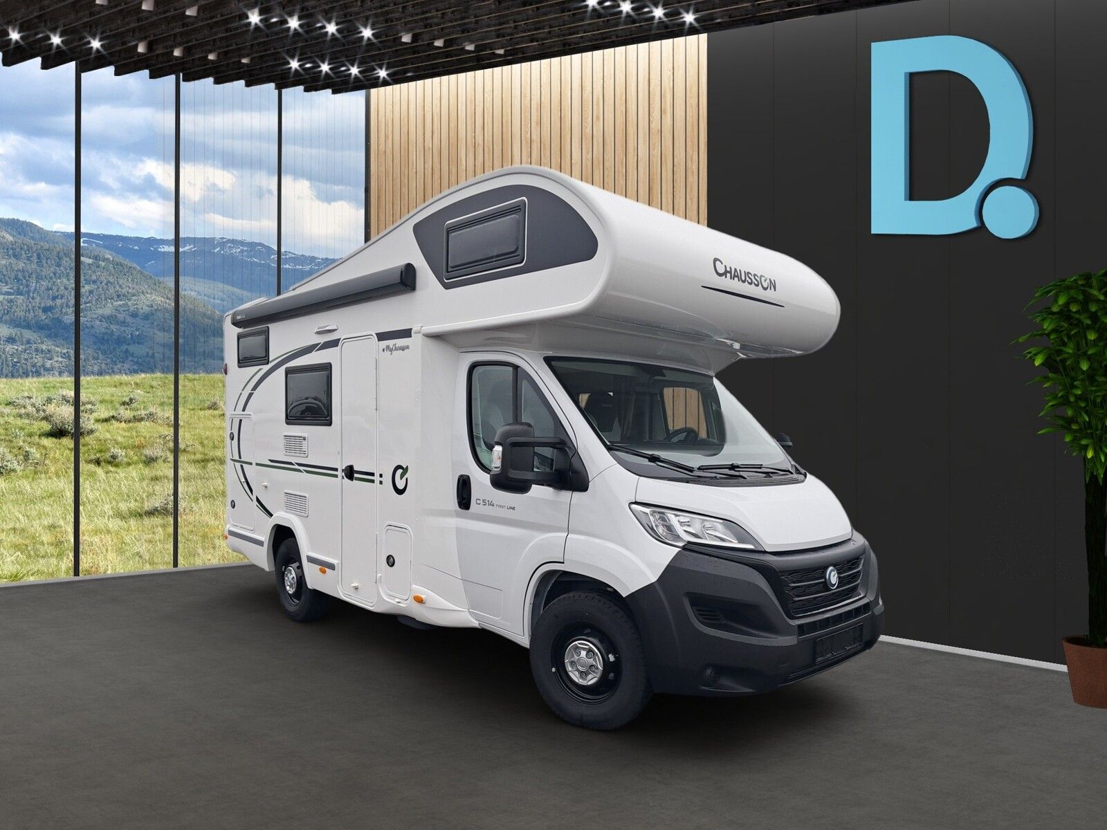 Fahrzeugabbildung Chausson Alkoven C514 First Line  Markise,Navi,RK,Solar