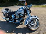 Harley-Davidson Heritage Springer in weiß - HARLEY-DAVIDSON 1997