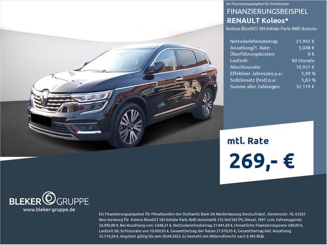 Renault Koleos BlueDCi 185 Initiale Paris 4WD Automatik