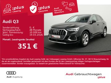 Audi Leasingangebot: Audi Q3 advanced 35 TFSI S tronic *ACC*AHK*LED*8-fach