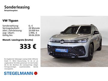 Volkswagen Leasingangebot: Volkswagen Tiguan 2,0 l TDI SCR 7-Gang-DSG R-Line