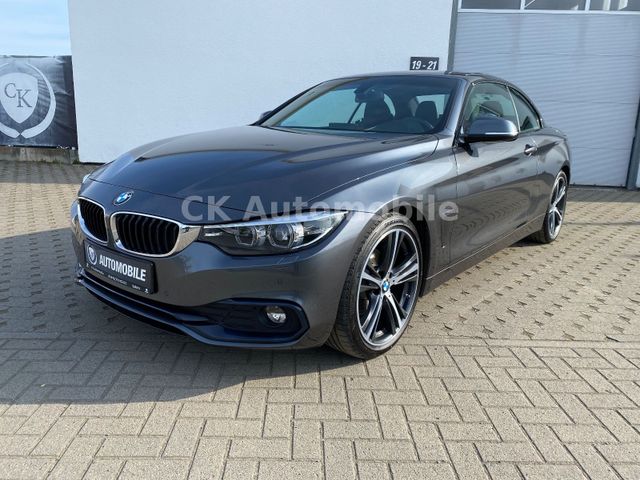 BMW 420d Cabrio Sport Line/Navi/Leder/Bi-Xenon/Kam.