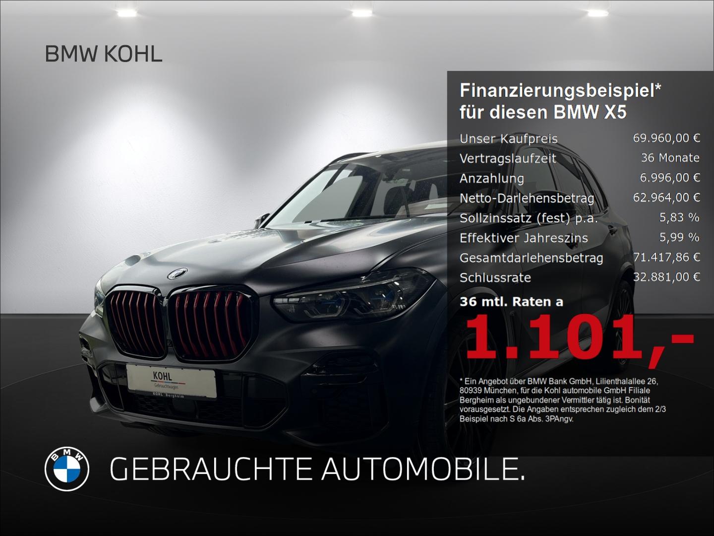 BMW X5 xDrive 30d M Sport Standheizung Panoramadach