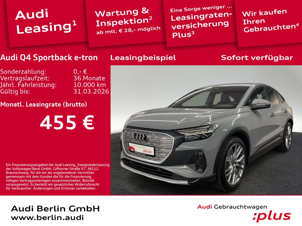 Q4 Sportback e-tron 35 AHK MATRIX RFK NAVI