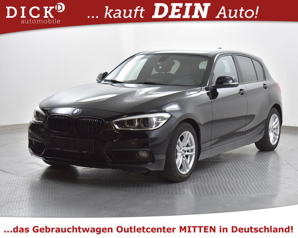 BMW 120 d Advantage M SPORTF.+LED+SHZ+PDC+TEMP+MFL+LM