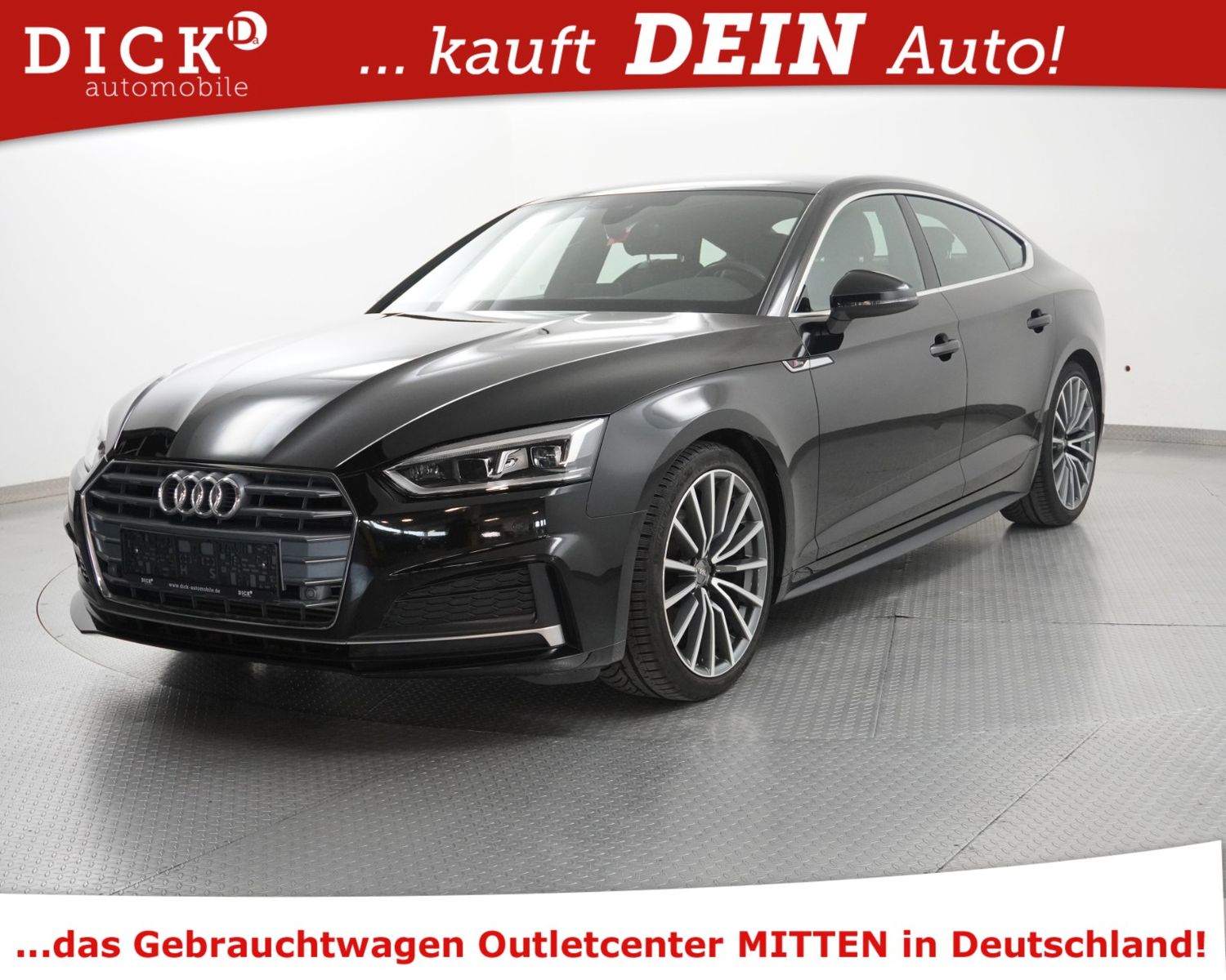 Fahrzeugabbildung Audi A5 Sportb 40 Sport 2X S LINE PLUS >LEDER+AHK+19"