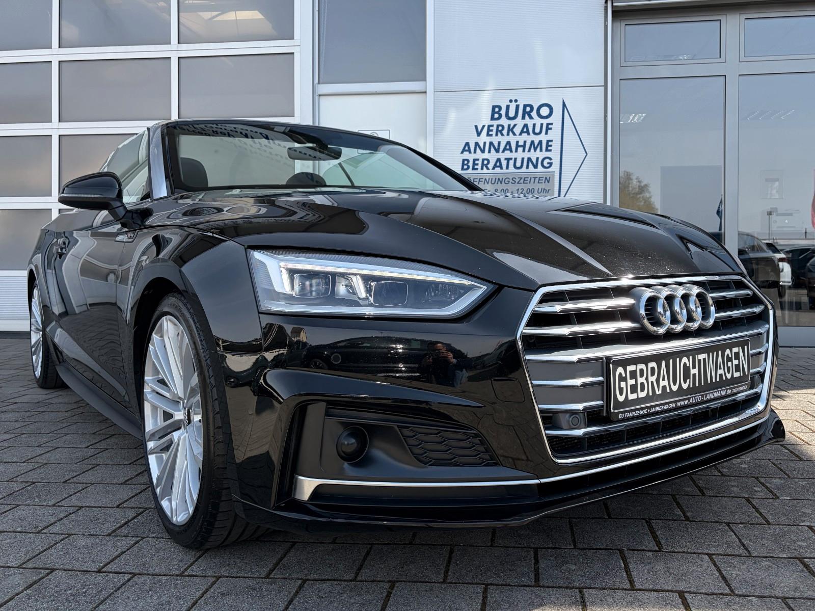 Audi A5 Cabrio 2.0 TDI Aut. S line SHZ NAV AHK KAM