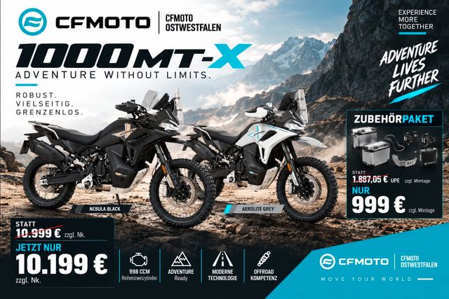 CFMOTO 1000 MT-X *SONDERAKTION*