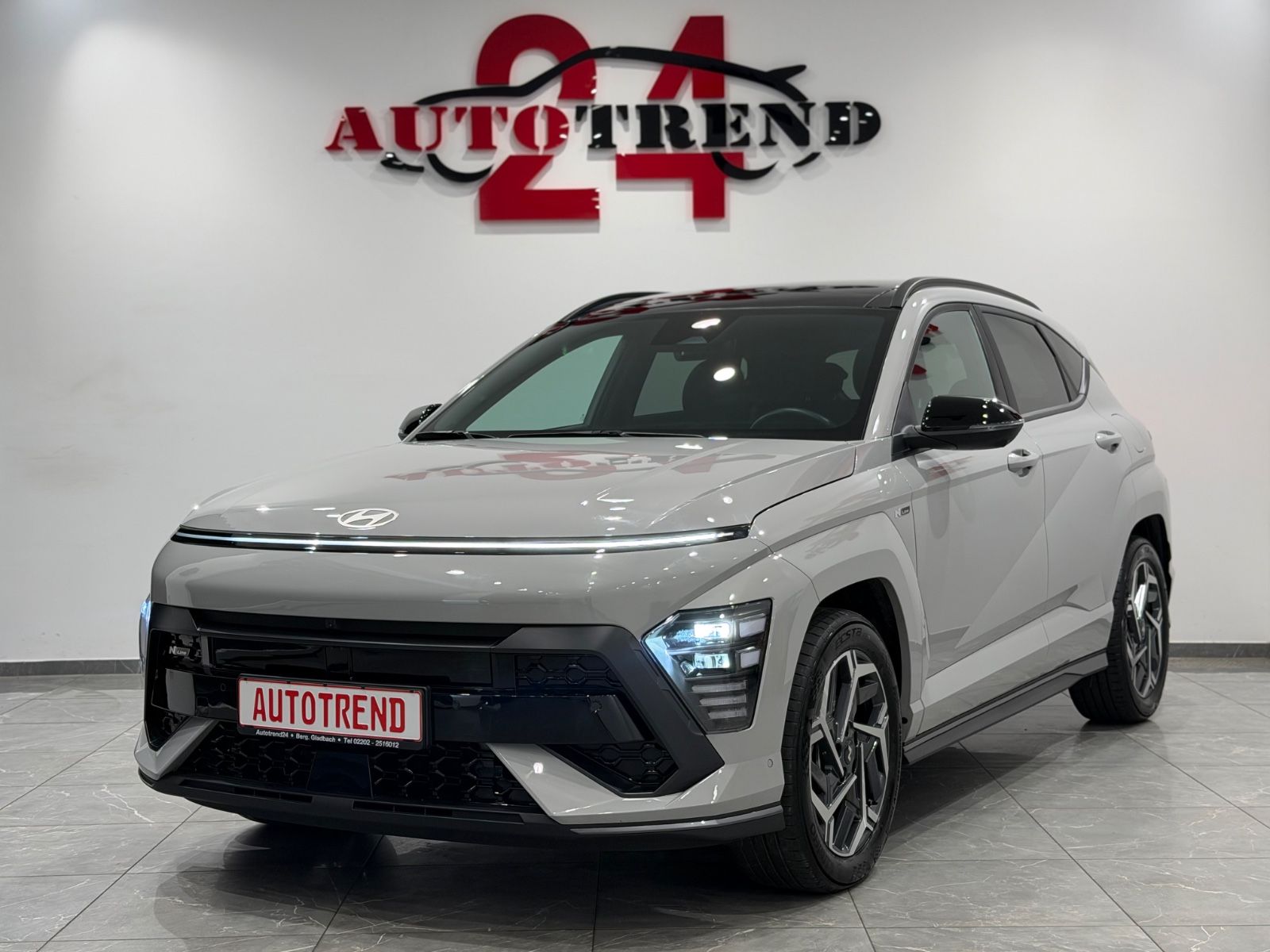 Hyundai Kona N Line Hybrid CYBER GREY PANORAMA+°360 imagem 3