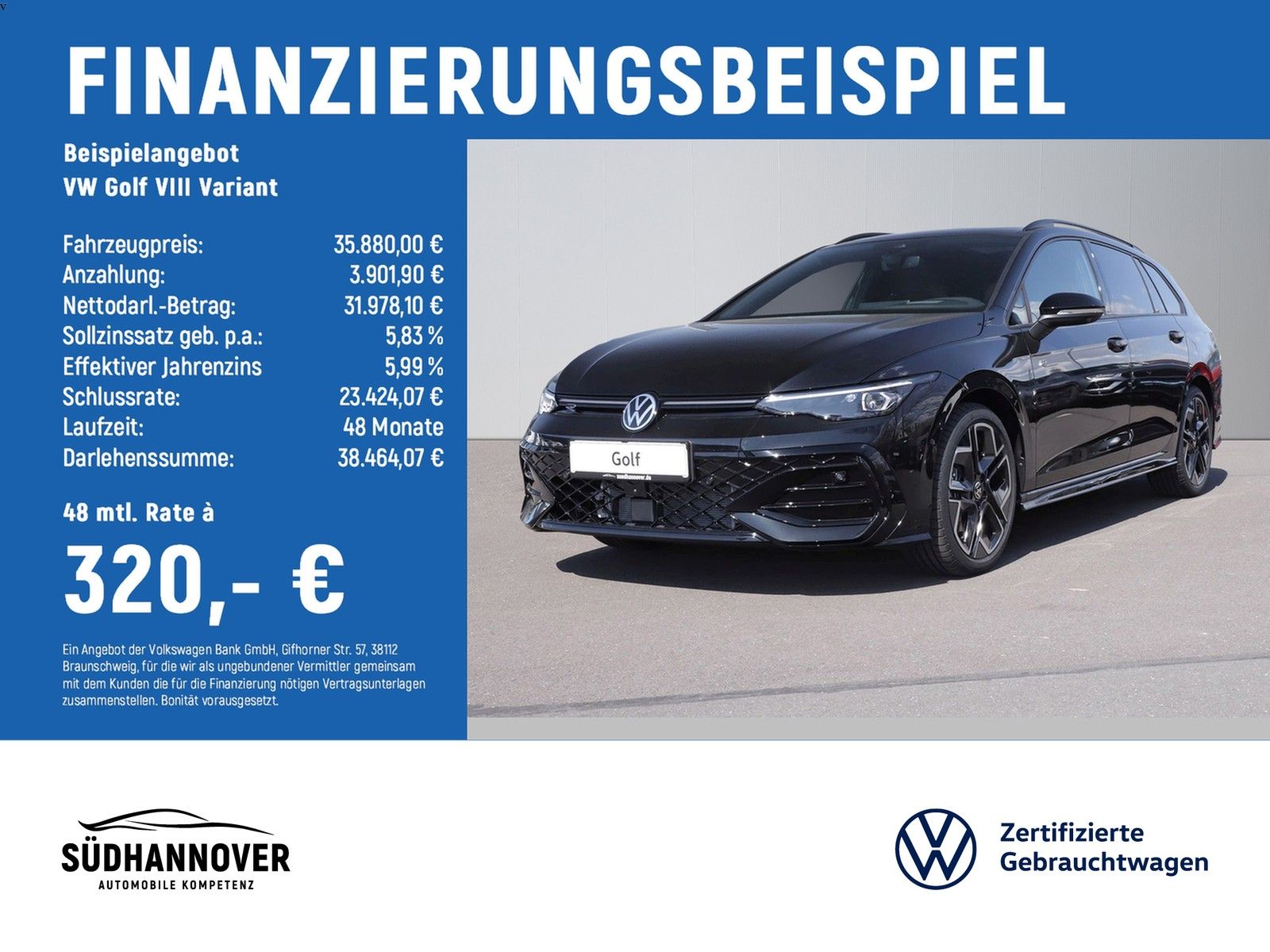 Volkswagen Golf VIII Variant R-Line 2.0 TDI DSG AHK LED SHZ foto 1