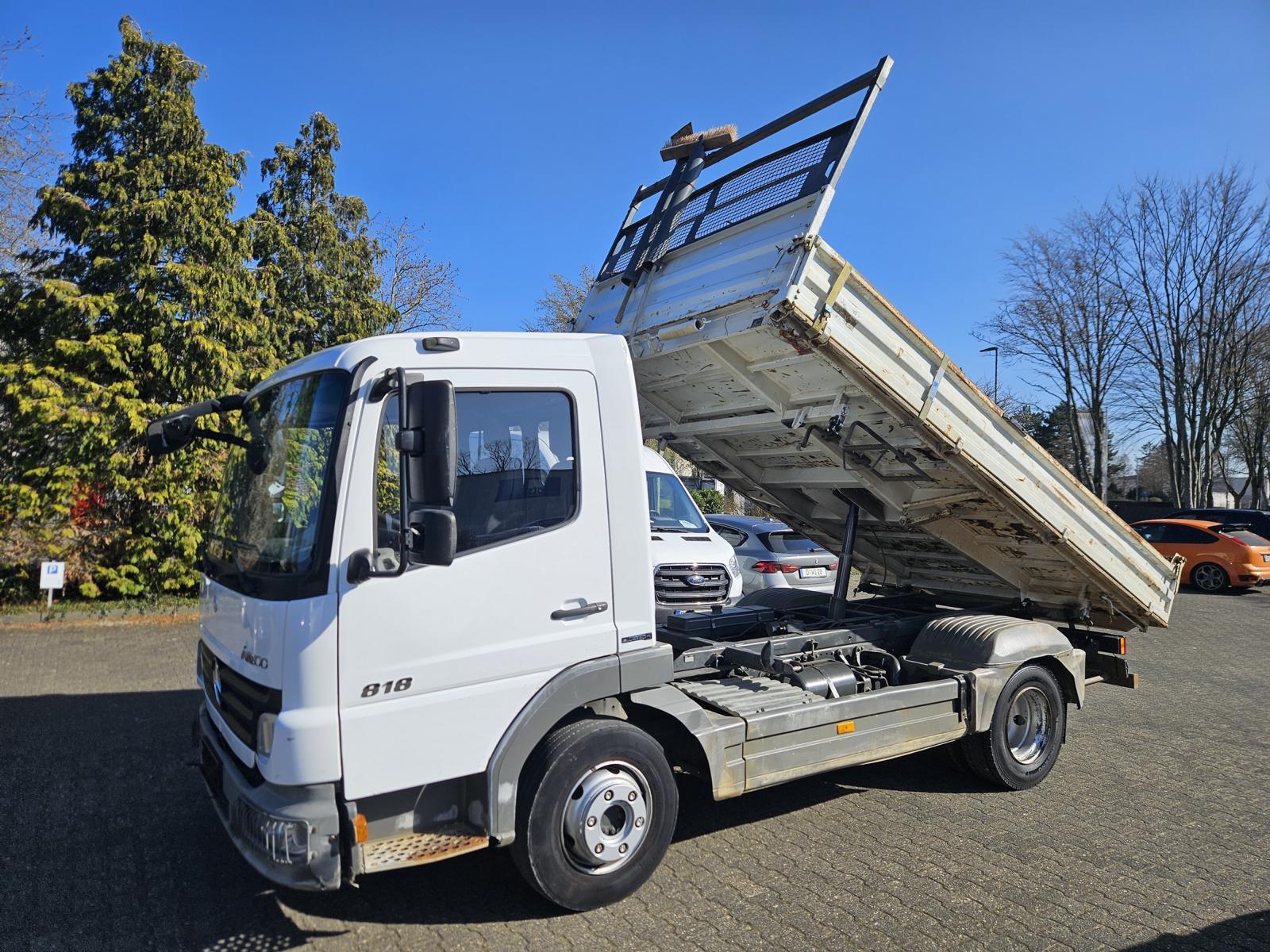 Mercedes-Benz 818 Atego Meiller 3-Seiten-Kipper 2xAHK HUneu